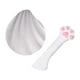 thumbnail image 3 of La Comida Para Mascotas Puede Cubrir El Sellador Lata De Silicona Lata Universal De Silicona Para Perros Y Gatos Tapa Enlatada Blanca Con Cuchara Rosa, 3 of 3