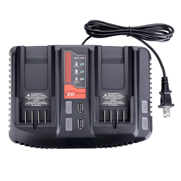 Cargador de Batería Gonocop CMCB124 de Doble Puerto 20V 110V