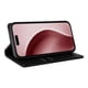 thumbnail image 5 of Funda Billetera de Cuero para iPhone 16 Pro con Tarjetero y Soporte - Tapa Magnética Negro, 5 of 6