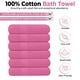 thumbnail image 2 of Set de 6 toallas KAHAF COLLECTION 68 cm × 137 cm Rosa, 2 of 6