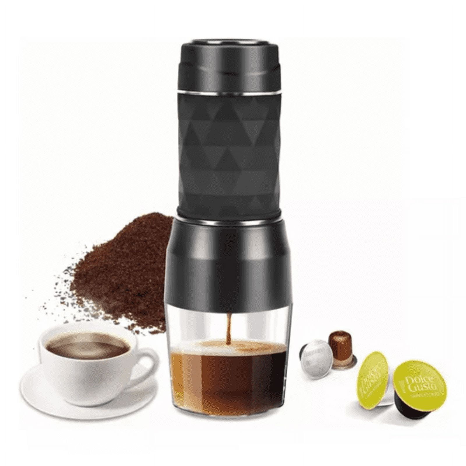 Genérico - Maquina Cafe Expreso Portatil Manual 3 En 1 Capsulas Nesspreso 80ml