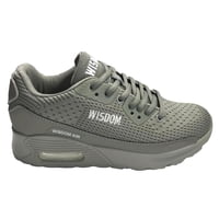 Zapatillas Urbanas Wisdom Grises Mujer | W035 - Talla 35