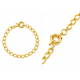 thumbnail image 3 of Pulsera Rolo Chic con Baño de Oro 18K., 3 of 4