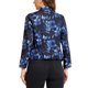 thumbnail image 3 of INSPIRE CHIC Blazer de regreso a clases para mujer, chaqueta de traje corta de verano para usar en el trabajo, azul oscuro-floral S, 3 of 6