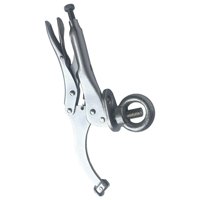 Magideal - Abrazadera De Fijación De Abrazadera De Bloqueo De Prensa De Taladro, Herramienta De Prensa De Tornillo De Sujeción De Carpintería De Acero Al Carbono 9 Pulgadas