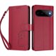 thumbnail image 3 of Funda Cartera Trébol para Google Pixel 11 Pro con Ranuras Tarjetas y Carga Inalámbrica Rojo, 3 of 6