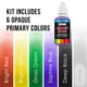 thumbnail image 5 of Kit de sistema de aerografía Master Airbrush Cool Runner II con 3 aerógrafos y pintura acrílica de 6 colores, 5 of 6