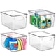 thumbnail image 1 of Contenedores de almacenamiento de plástico ClearSpace Perfect Pantry, paquete de 4, 1 of 6