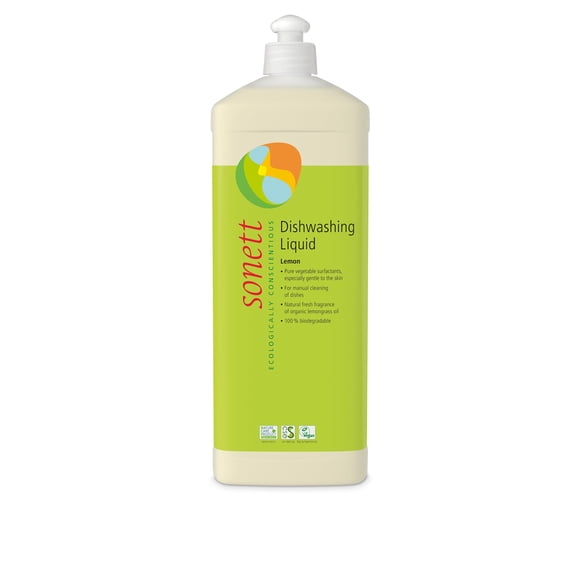 Líquido Lavavajillas Sonett 1000 ml Limón Biodegradable