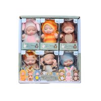 Crusec - Set 6 Muñecas Reborn Traje De Animales