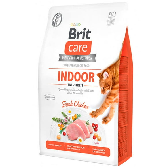 brit care gato indoor pollo 7 kg