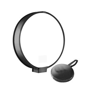 Magideal - Difusor De Flash Plegable Universal, Panel De Disco Pequeño, Softbox De Luz Para Estudio, Fotografía Al Aire Libre, Cámaras Slr Y Cámaras Flash , 30 Centimetros