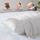 thumbnail image 5 of Fundas de almohada de seda Casbrove Mulberry Silk Soft White, paquete de 1 paquete, 5 of 7