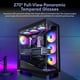 thumbnail image 2 of Gabinete PC Okinos Aqua 9 Mid Tower ARGB con 5 ventiladores y Type-C, 2 of 9