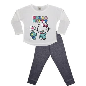 Pijama Niña Hello Kitty Beige 4