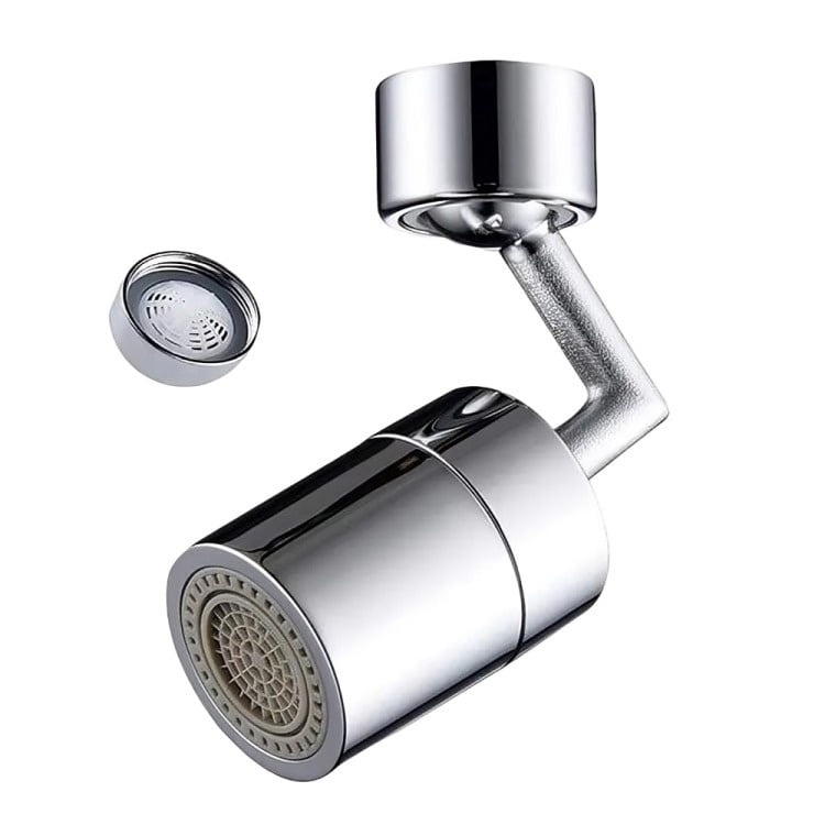 Genérico - Grifo Monomando Llave Lavaplatos Lavaloza Acero Inoxidable