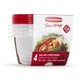 thumbnail image 3 of Contenedores Rubbermaid TakeAlongs 3.2 Tazas 4 Unidades, 3 of 3