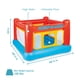 thumbnail image 2 of Trampolín inflable Jump-O-Lene con castillo hinchable para niños, 2 of 9
