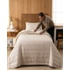 thumbnail image 2 of Quilt Palma Cationic Plaza Y Media Con Reverso De Chiporro Suave, 2 of 6