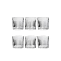 Casa Pagoda - Set 6 Vasos Vidrio Whisky Vitange 300Ml Elegante