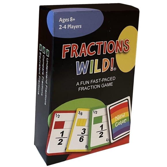 Juego de matemáticas Math Magic Fractions Wild durante más de 8 años
