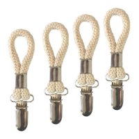 Bothyi - Clips Colgantes Para Toallas De Té Clip Para Toallas De Cocina Para Armario De Baño De Oficina Beige