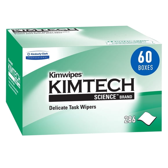 Wipers Kimwipes Delicate Task 286 hojas/caja, 60 cajas