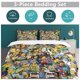 thumbnail image 5 of x503 The Simpsons 3-Piece Bedding Set Warm And Comfortable Soft Duvet Cover Bed Set with 1 Duvet Cover And 2 Pillowcases for Bedroom b503, 5 of 5