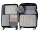 thumbnail image 2 of Set de bolsas organizador de viajes - Packing cubes Gris, 2 of 2