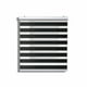 thumbnail image 1 of Cortina Roller Duo Zebra Día Y Noche Negro 120 X 250 Cm Sunfree, 1 of 9
