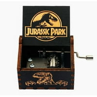 Genérico - Caja Caja Musicamusical Jurassic Park Negra