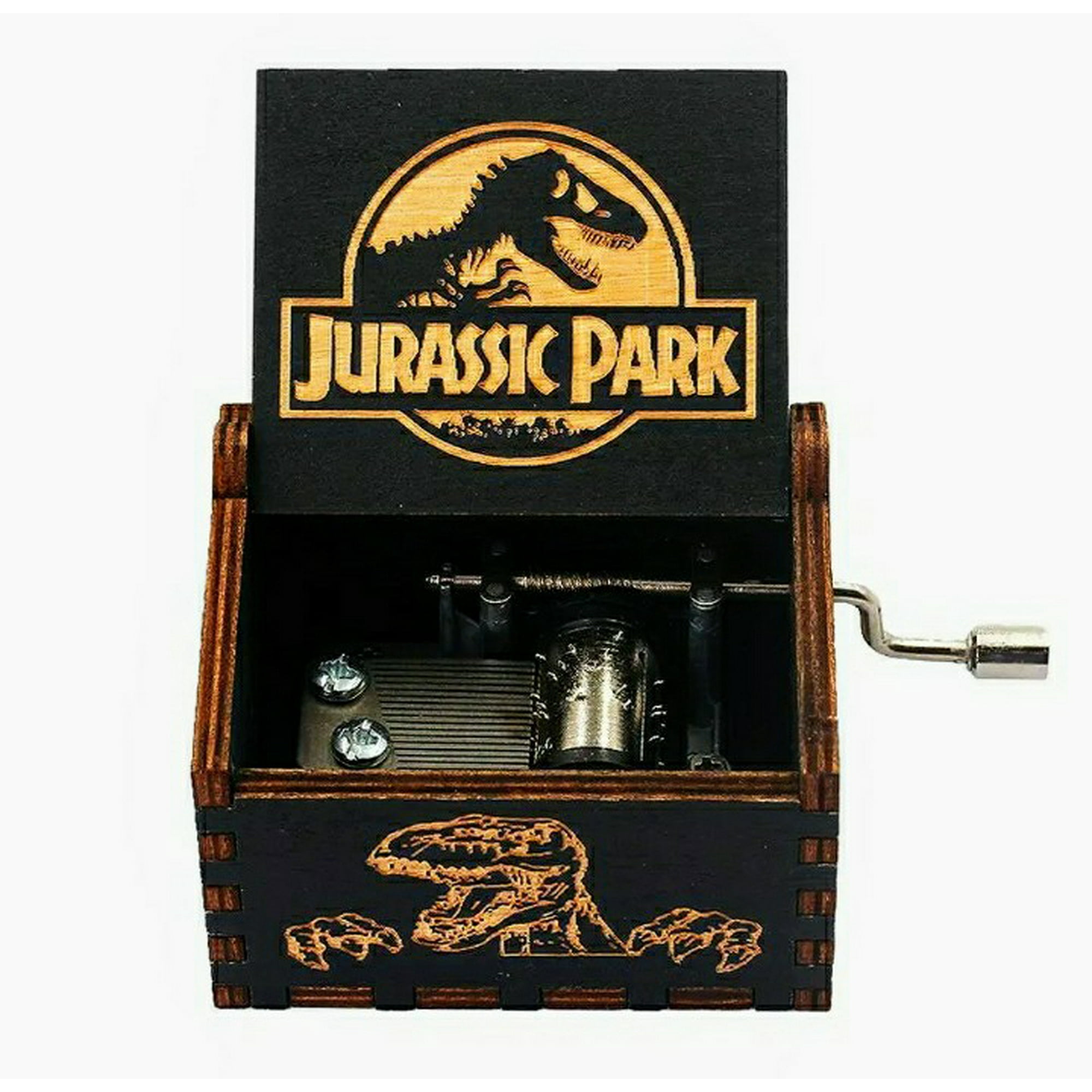 Genérico - Caja Caja Musicamusical Jurassic Park Negra