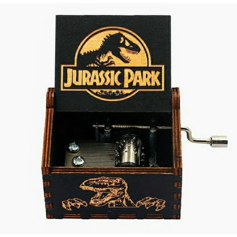Genérico - Caja Caja Musicamusical Jurassic Park Negra