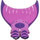 thumbnail image 2 of Aleta de Natación Body Glove Mermaid Linden para Niños Rosa, 2 of 8