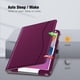 thumbnail image 3 of Funda Fintie para iPad 9ª, 8ª y 7ª generación de 10,2 pulgadas con soporte, color morado, 3 of 9