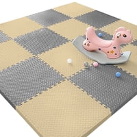 Babynest - Piso De Goma Eva Bebé Alfombra Debebe 10Mm 60X60Cm Set X8
