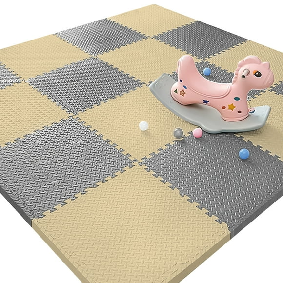 Piso De Goma Eva Bebé Alfombra Debebe 10mm 60x60cm Set x8