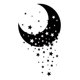 thumbnail image 1 of Decomural Twinkle Star Moon Nursery WS-44158, 1 of 2