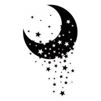 Rienda Libre Graphics - Decomural Twinkle Star Moon Nursery Ws-44158