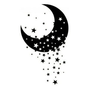 Rienda Libre Graphics - Decomural Twinkle Star Moon Nursery Ws-44158