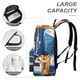 thumbnail image 4 of Copa Mundial de la FIFA-theme Backpack, Campus style schoolbag Bookbag with Adjustable Shoulder Straps And Large Zip Compartment, Unisex Travel Bags.42x30x15cm, 4 of 6