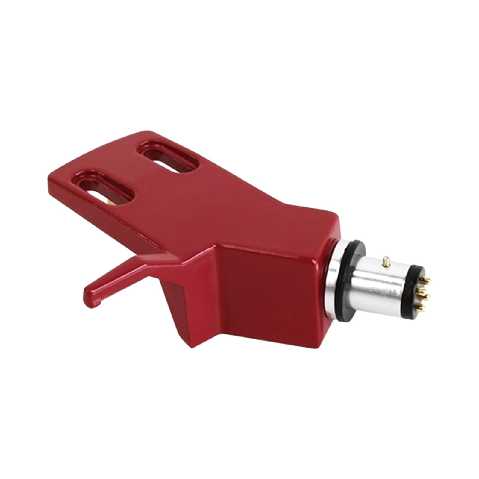 Magideal - Tocadiscos Headshell Phono Cartuchos Technica Universal Pointer Cartuchos Tocadiscos Phono Cartuchos Rack , Rojo