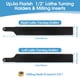 thumbnail image 2 of Juego de Herramientas para Torno UpJia Flarish 1/2" 10 Inserciones, 2 of 7