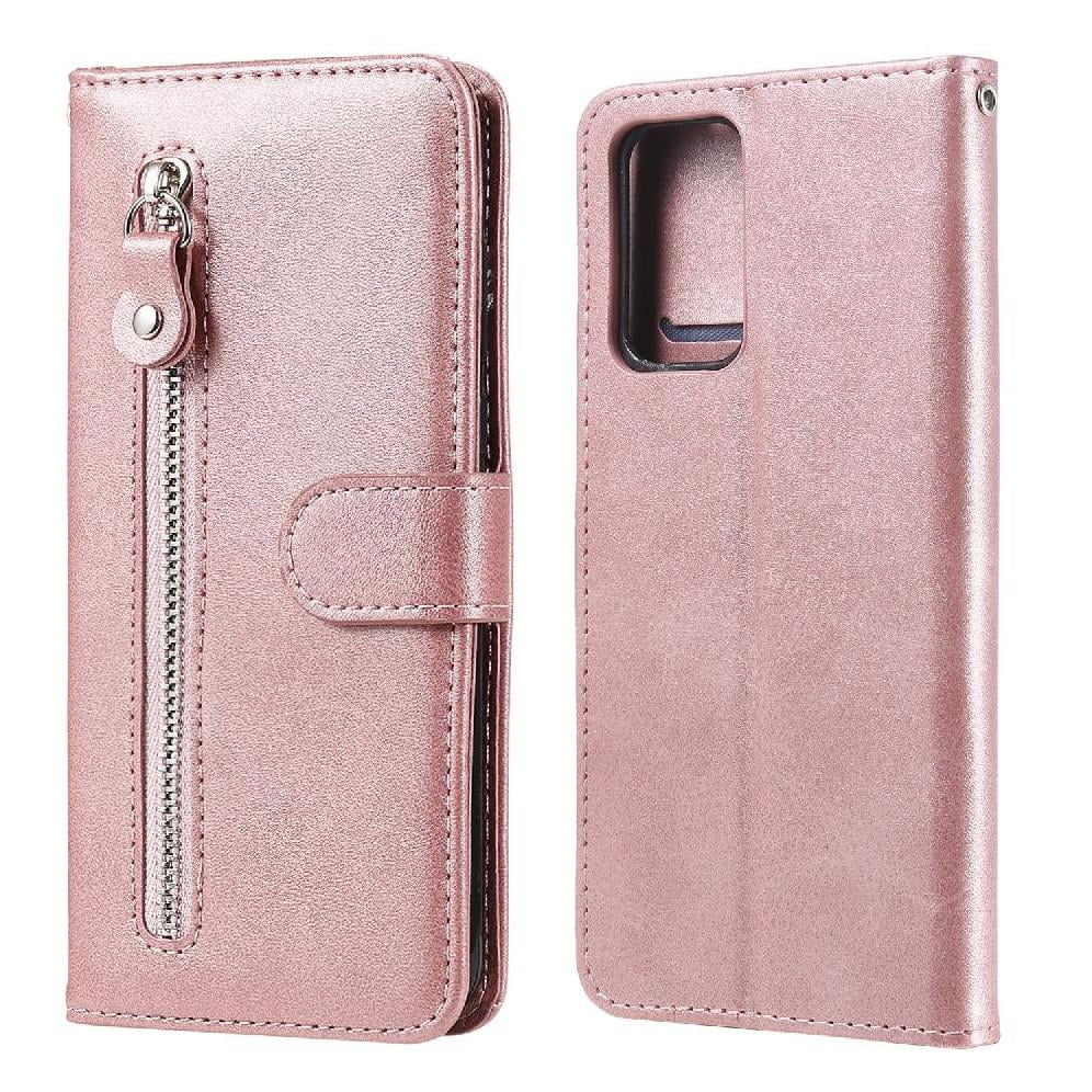 Gangxun - Funda Con Cremallera Para Xiaomi Redmi Note 10 Pro, Carcasa Cartera De Cuero Pu Con Soporte Y Tarjetero