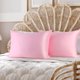 thumbnail image 1 of PiccoCasa 2 Pcs Funda de Almohada de Satén con Cremallera de Satén Sedoso, Queen Blush, 1 of 7