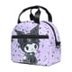 thumbnail image 3 of HOT Kuromi Cinnamon Dog Middle School Lunch Bag Children's Ice Bag Shoulder Strap Meal Bag Kawaii Cartoon School Bag Mochila, 3 of 3