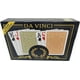 thumbnail image 1 of Naipes DA VINCI Palermo 100% Plástico Juego de 2 Barajas, 1 of 3