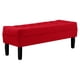 thumbnail image 2 of Banqueta Wood 2c Felpa 00 Rojo, 2 of 4
