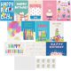 thumbnail image 1 of Tarjetas de cumpleaños Oletx 15x10 cm Pack de 12 con pegatinas, 1 of 6