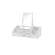 thumbnail image 1 of Organizador Maquillaje con Espejo Diseño Rectangular Armable, 1 of 3